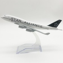 Mocho Tayland Star Alliance 16CM Alaşım Uçak Modeli (Yurt Dışından)