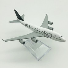 Mocho Tayland Star Alliance 16CM Alaşım Uçak Modeli (Yurt Dışından)