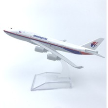 Mocho Malaysia 747 16CM Alaşım Uçak Modeli (Yurt Dışından)