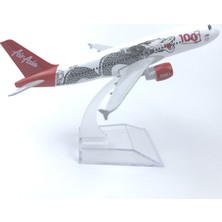 Mocho Airasia A320 16CM Alaşım Uçak Modeli (Yurt Dışından)