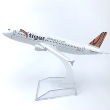 Mocho Tiger Aviation 320 16CM Alaşım Uçak Modeli (Yurt Dışından)