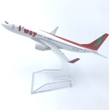 Mocho Kore Dewei Boeing 737 16CM Alaşım Uçak Modeli (Yurt Dışından)