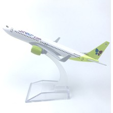 Mocho Kore Jin Air 737 Boeing 737 16CM Alaşım Uçak Modeli (Yurt Dışından)