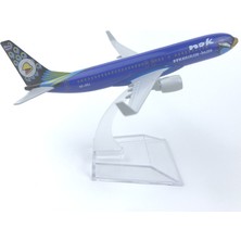 Mocho Thai Airways Bluebird Nok 16CM Alaşım Uçak Modeli (Yurt Dışından)