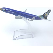 Mocho Thai Airways Bluebird Nok 16CM Alaşım Uçak Modeli (Yurt Dışından)