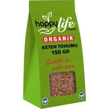 Happy Life Organik Keten Tohumu 150 gr