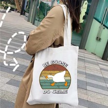 Ling Yinteng Lingyinteng Sevimli Moda Karikatür Hayvan Omuz Kanvas Tote Çanta Omuz Çantası Alışveriş Çantası (Yurt Dışından)