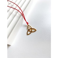 Sorte Triquetra Keltsembolü Kolye