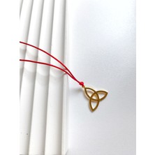 Sorte Triquetra Keltsembolü Kolye