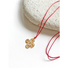 Sorte 4 Kollu Spiral Kelt Sembolü Kolye