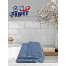 Cleanpower Mikrofiber Çok Amaçlı Temizlik Bezi - 5'li Set - 40 x 40 cm