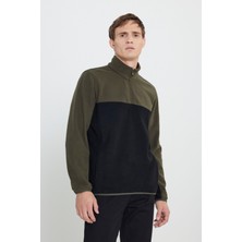 Altınyıldız Classics Standart Fit Dik Yaka Içi Polarlı Çift Renk Polar Sweatshirt