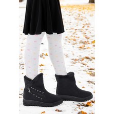 Kiko Kids Hezan Fermuarlı Kız Çocuk Bot Ayakkabı