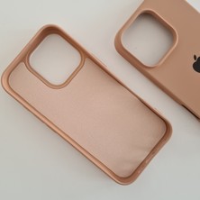 More Gsm Apple iPhone 16 Pro (6.3 Inç) Uyumlu Lansman Içi Süet Silikon Kılıf