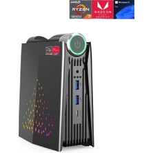 Acemagic Amr5-1 Ryzen7 5800U 16GB Ddr4 512GB Nvme SSD 21.5 Inç Dell WIN11 Pro Wifi6 Kurumsal Mini Pc