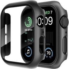 Alstrap Apple Watch 10 Uyumlu 42MM Kılıf Kasa ve Ekran Koruyucu 360 Tam Koruma Kapak