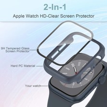 Alstrap Apple Watch 10 Uyumlu 42MM Kılıf Kasa ve Ekran Koruyucu 360 Tam Koruma Kapak