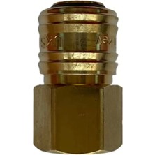 Pnömatik Sarı Otomatik Rekor ( Stoper T26 Seri Jak Dişi Gövde M16X1.5 )