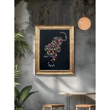 Tiger Nakış Işlemeli Tablo