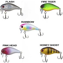 Ryuji Chubby Floating 3.8cm 4.2gr Maket Yem Raınbow-Standart