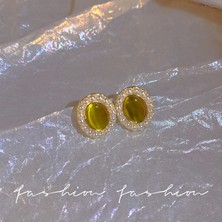 Syknnig S925 Gümüş Iğne Retro Fransız Inci Küpeleri, Üst Düzey, Çok Yönlü, Basit ve Kişiselleştirilmiş Küpeler (Yurt Dışından)