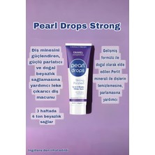 Pearl Drops Strong-Diş Minesini Güçlendiren, Parlatıcı, Leke Çıkaran Beyazlatıcı Diş Macunu 75ml