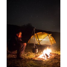 Nurgaz Campout Üç Ayak Izgara Metal