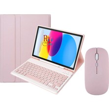 Redmud Teknoloji Ipad Pro 11 2.3.4. Nesil Uyumlu Bluetooth Özellikli Klavyeli Kılıf Mouse ve Dokunmatik Kalem Set