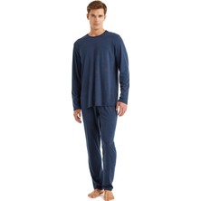 Blackspade Erkek Lacivert Pijama Takımı 40573