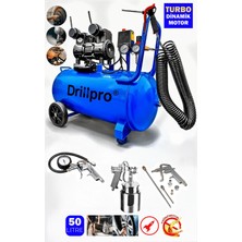 Drillpro 50 Lt Sessiz Hava Kompresörü