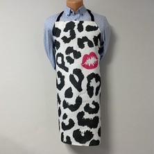 Paredora Kırmızı Dudak Mutfak Önlüğü