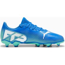 Mavi Puma Future 7 Play Fg/ag Jr Çocuk Krampon Esnek Yapı ile Güvenli Oyun Deneyimi