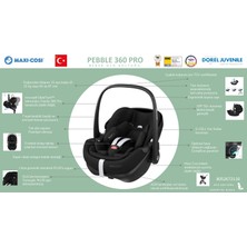 Maxi-Cosi Pebble Slidetech Tam Yatabilen 0-13 kg Ana Kucağı ve Oto Koltuğu Twillic Green