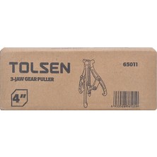 Tolsen 65011  Tolsen 4",3-Çene Dişli Çektirme