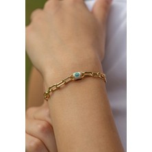 ÇGK KUYUMCULUK 14 Ayar Ataç Altın Bileklik 14BLK0052