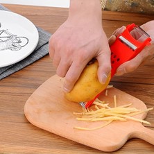 Righton Çok Fonksiyonlu Soyacak Jülyen Kesme, Dilimleme ve Soyacak Paslanmaz Çelik Çok Işlevli Aparat