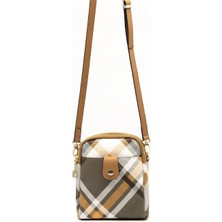 Silver & Polo Haki - A.taba SP1157 Kadın Çapraz Çanta