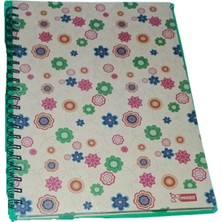 Vegam Mikro Sert Kapaklı Spiralli A4 100 Sayfa Çizğili Defter