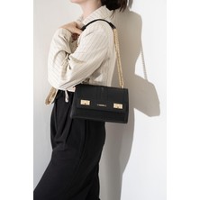 Silver & Polo Siyah - Siyah SP1139 Kadın Çapraz Çanta