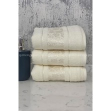 Özdilek Blossom El-Yüz Havlusu 3 Adet-Krem