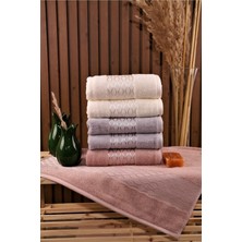 Özdilek Elissa 6'lı Pamuklu Su Emiciliği Yüksek 50*80 El Yüz Havlusu