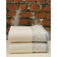 Özdilek Pamuklu Evony Havlu 2'li Mint El Yüz Havlusu