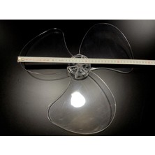 Sern Ufo Atsfı 123 Modele Uyumlu Vantilatör Pervanesi  3 Kanat 36CM Sert 16INÇ Şeffaf