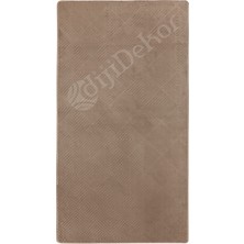 Diji Dekor Halı  Kahverengi Pramit Kaymaz Yıkanabilir  Yolluk Kilim Salon Halısı Modelleri