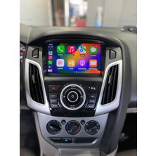 Navecron Ford Focus 3-3.5 2011-18 Uyumlu Androıd Multimedya Gerçek 2/32 Kablosuz Carplay Geri Görüş Kameralı