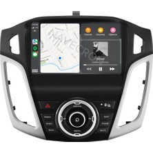 Navecron Ford Focus 3-3.5 2011-18 Uyumlu Androıd Multimedya Gerçek 2/32 Kablosuz Carplay Geri Görüş Kameralı