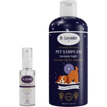 Dr. Lavender Kene Pire Önleyici Köpek Şampuanı 400 ml Pet Şampuanı + 45 ml Lavanta Konolyası