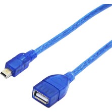 Starktech STC-0049 5 Pin Mini USB Erkek-Usb Dişi Kablo 20CM