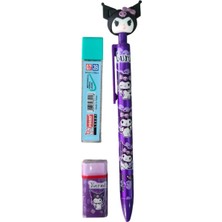 Tüftürük Kuromi Kırtasiye Seti Uçlu Kalem Kuromi Silgi Uç