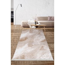 Dijidekor Halı Devetüyü  Yıkanabilir Saçaklı Kaymaz Delüxe Yolluk Kilim Salon Halısı Modelleri